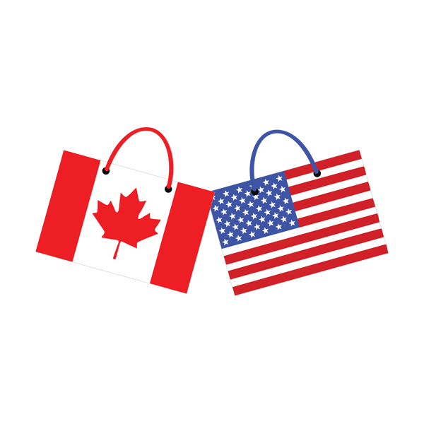 Buying USA items in CANADA