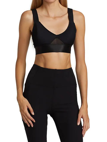 Directional Ribbed Bra Top