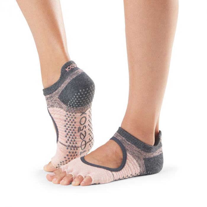 toesox Grip Ankle Half Toe Multi Pack – Grip Non-Slip Toe Socks
