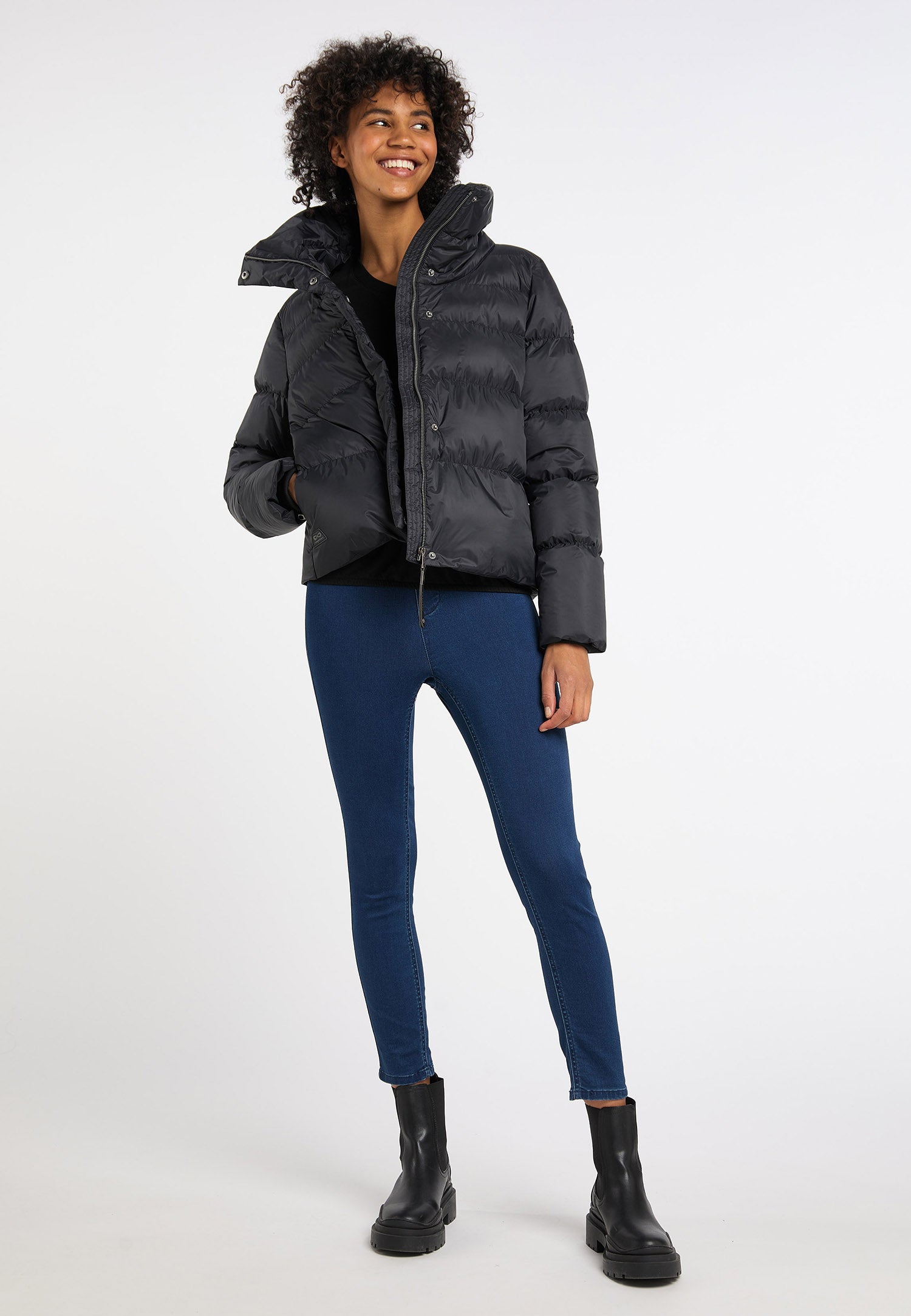 Nylon Reversible Quilt Jacket – Buy C'est Moi - Canada