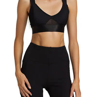 Directional Ribbed Bra Top