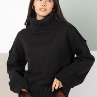 Knitted Turtle Neck
