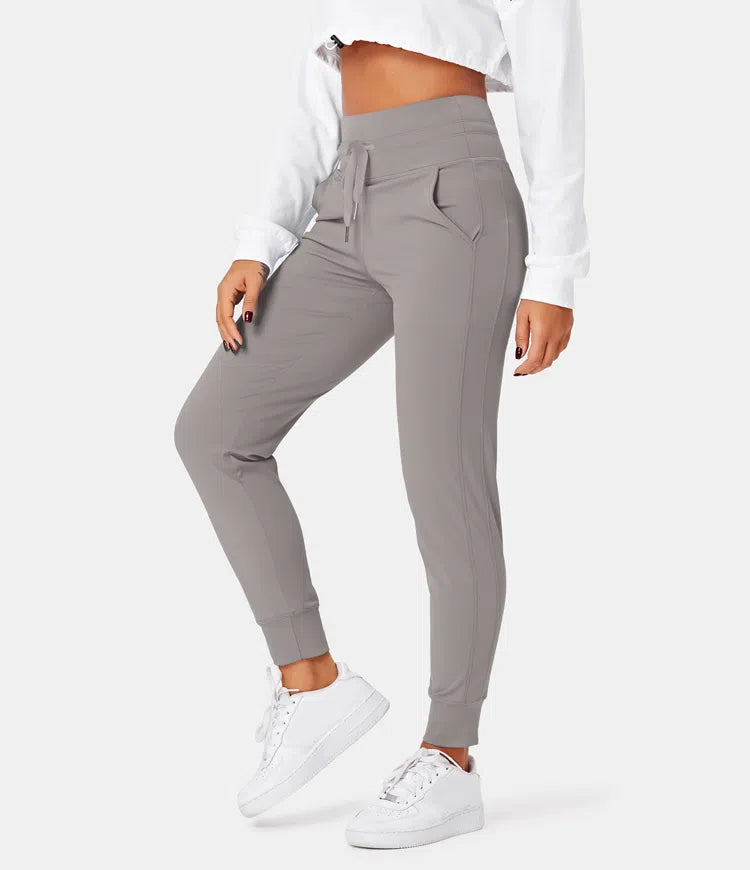 High Waisted Cool Touch Joggers