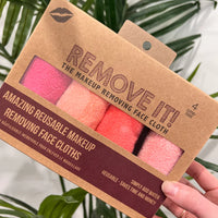 Remove It Cloths 4 Pack Pink Collection