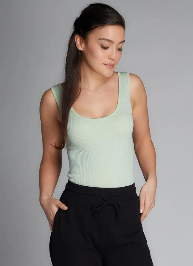 C'est Moi Seamless Ribbed Tank