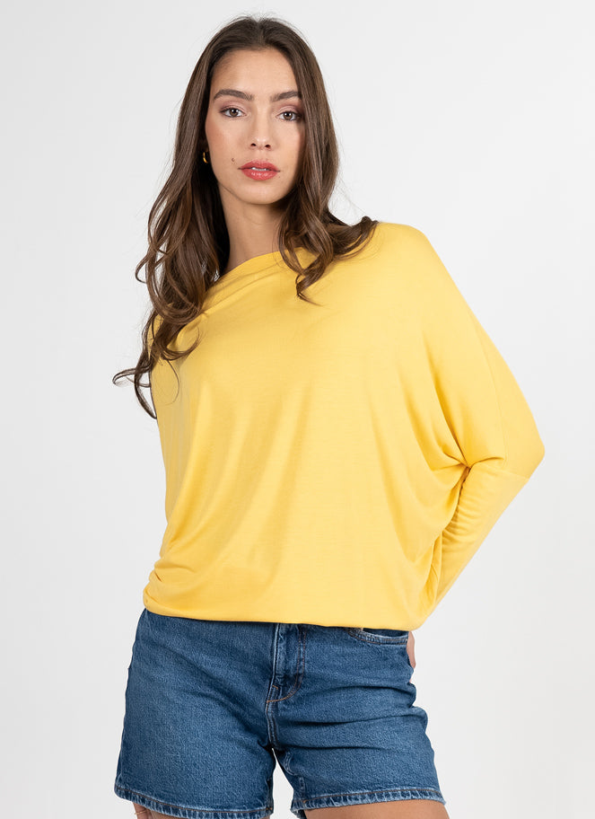 C'est Moi Bamboo Dolman Sleeve top