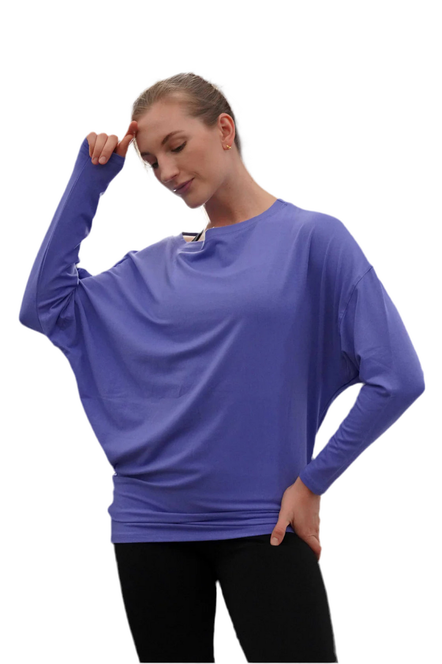 Bamboo Dolman Top Long Sleeve