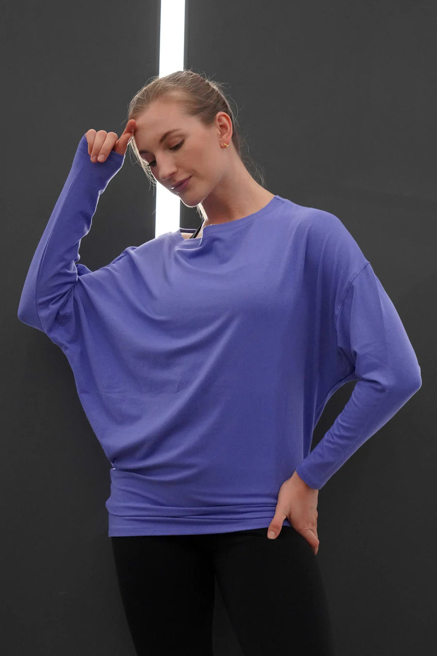 Bamboo Dolman Top Long Sleeve