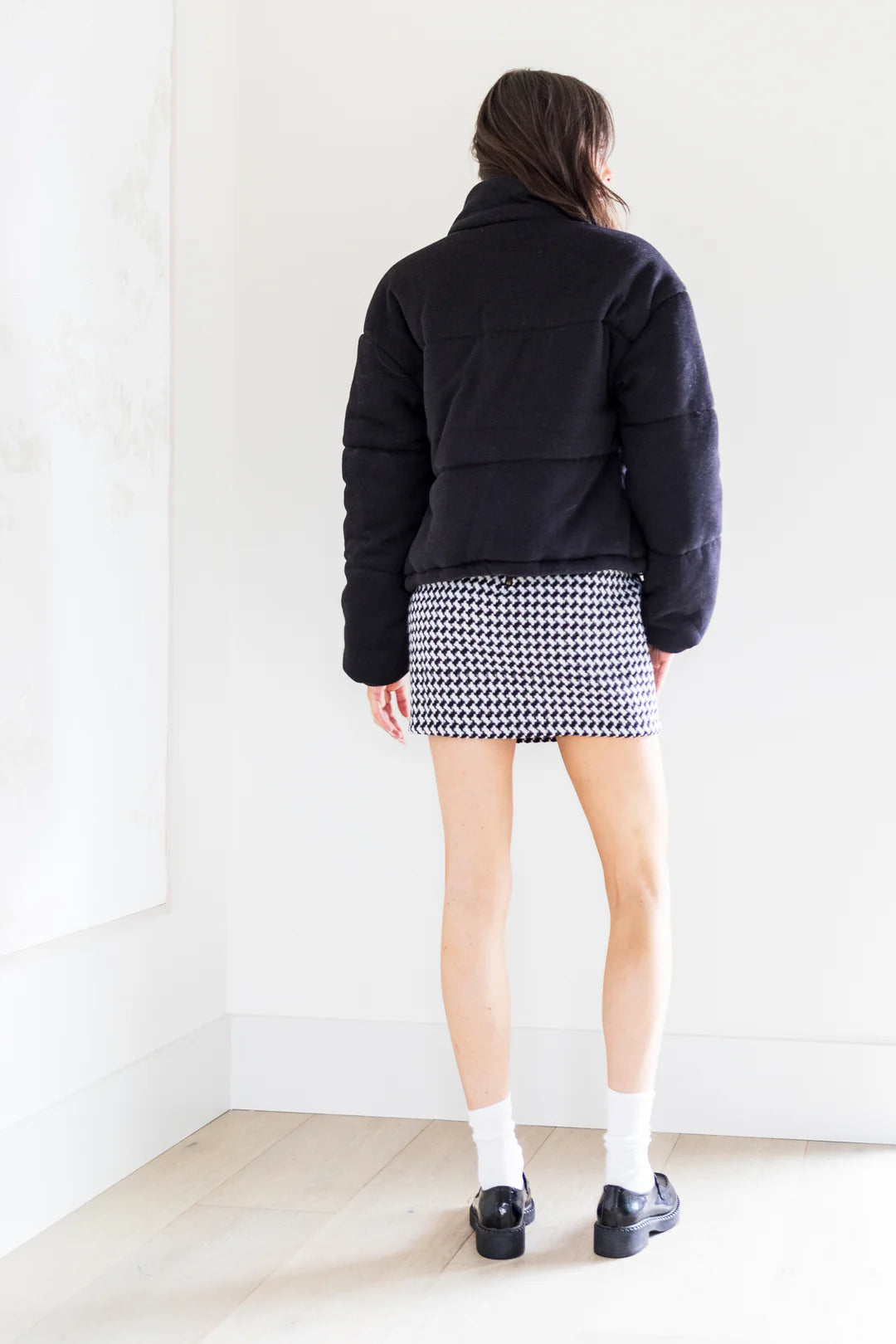 Knit Puffer Jacket