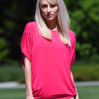Bamboo Lucia Dolman Pink