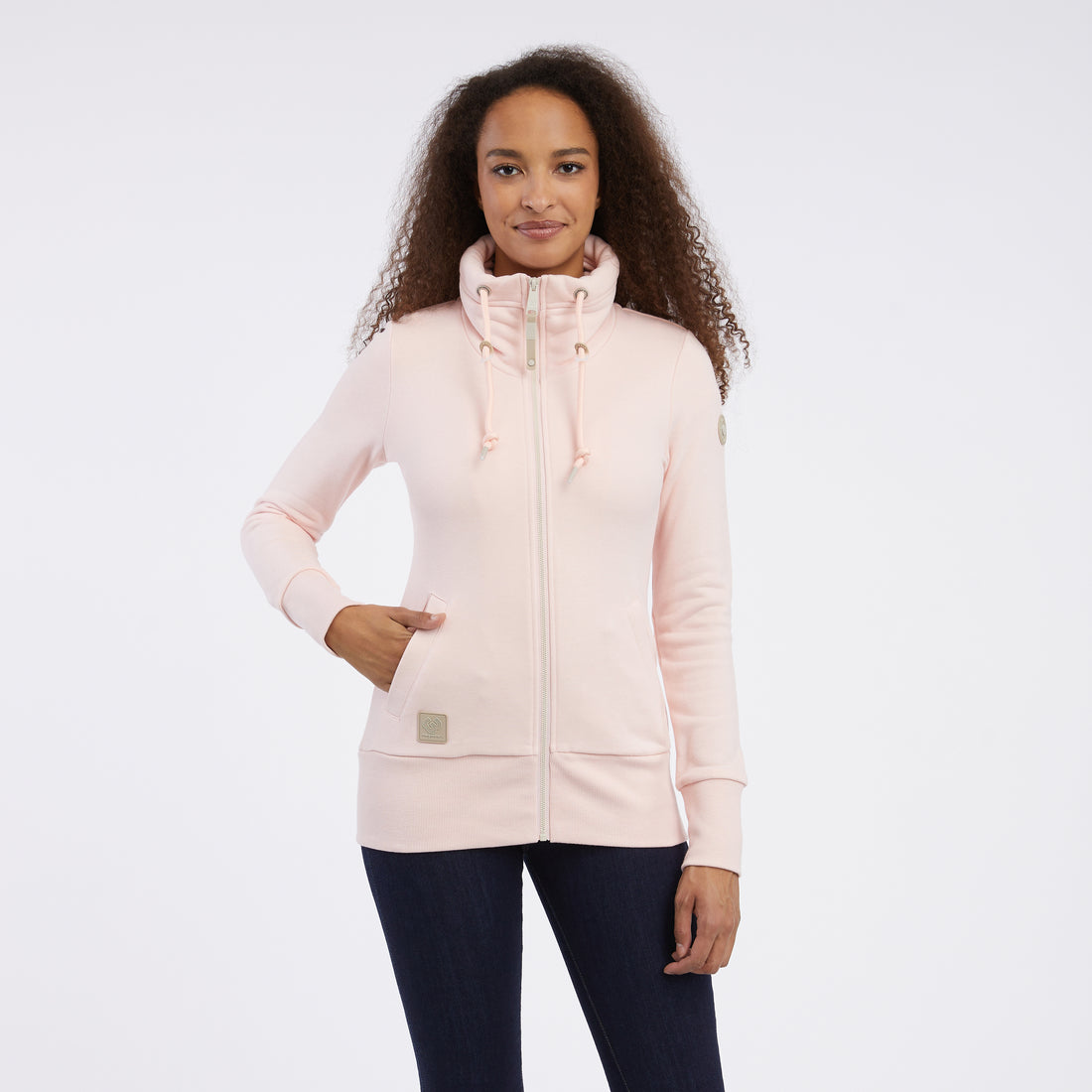 Rylie Mock Neck Zipper Sweater