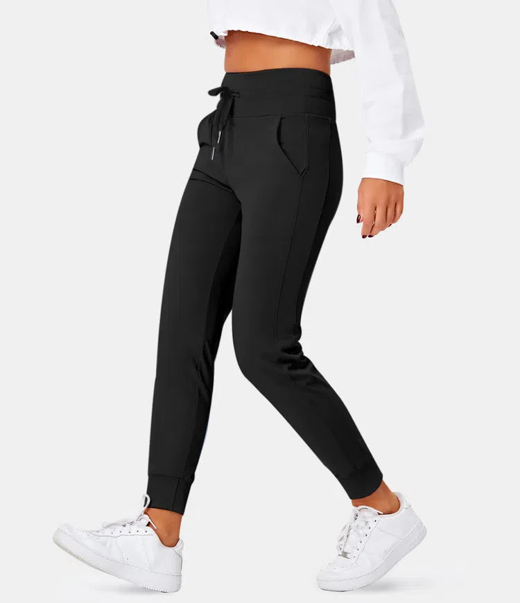 High Waisted Cool Touch Joggers