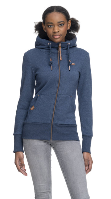 ragwear Neska Zip Hoodie Navy