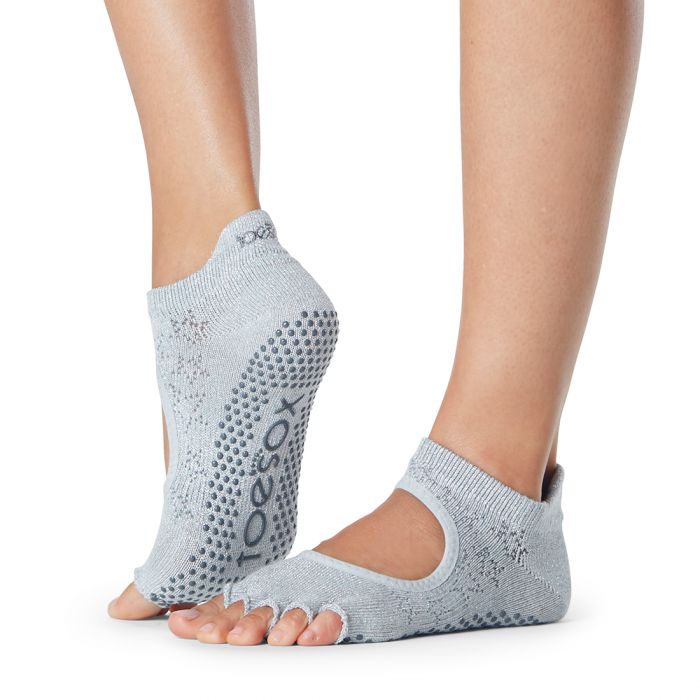 ToeSox Half Toe Grip Low Rise Socks : : Clothing & Accessories